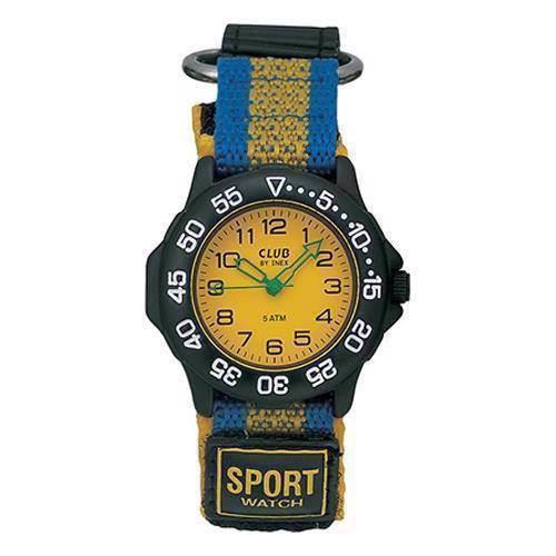 Image of Sport Watch sort rustfri stål Quartz Drenge ur fra Club Time, A59131SS16A